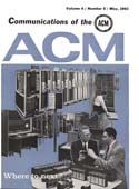May 1961 issue cover image