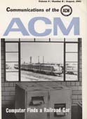 August 1961 issue cover image