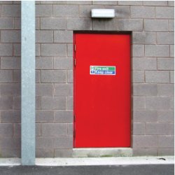 fire exit door