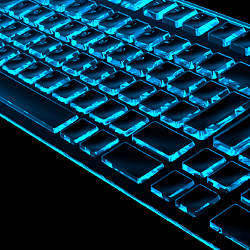 transparent keyboard