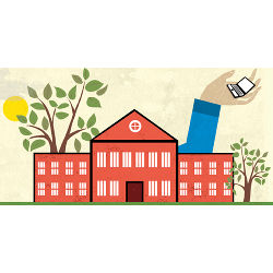 Reaching Learners Beyond our Hallowed Halls illustration