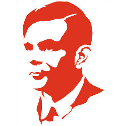 Alan Turing, illustration