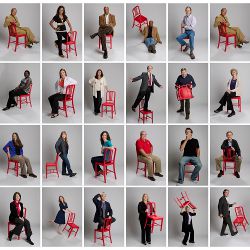 Pacesetters organization representatives in the Sit With Me campaign