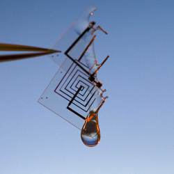 dissolving transient electronic device