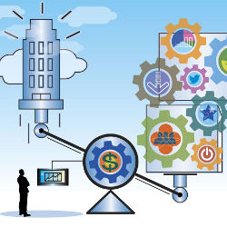 Evaluating a Startup Venture, illustration