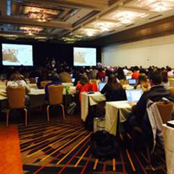 Computer science and learning science professionals exchange information and experiences.