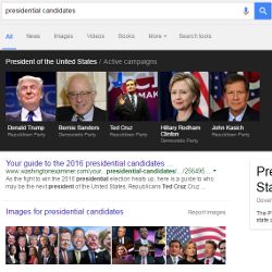 2016 presidential candidates