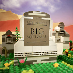 The Death of Big Software, illustration