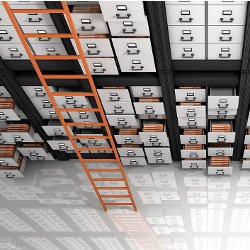 storage files, illustration