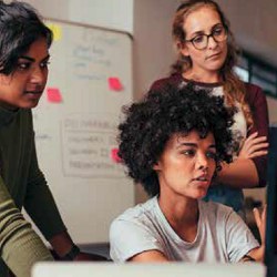 women in office setting