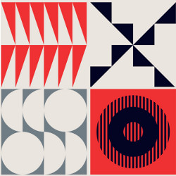 four isomorphic images