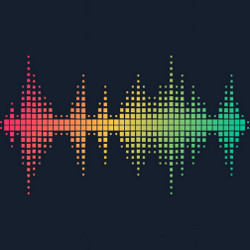 frequency waveform, illustration