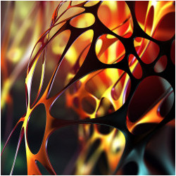 abstract structure, illustration