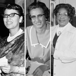 Dorothy Vaughan, Katherine Johnson, and Mary Jackson