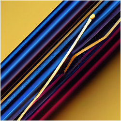 colored wires, illustration
