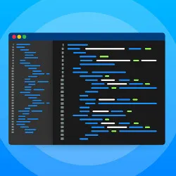 screen of computer code, illustration